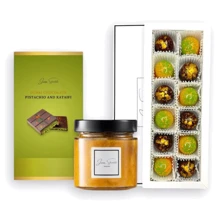 Набор Laviva Chocolate Дубайский шоколад Реприза 880 г (UA-0318): Вес, г 880