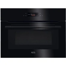 Духовой шкаф электрический AEG KMK721880B: Объем, л 42