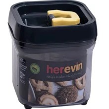 Емкость для хранения HEREVIN Black and Yelow 0.7 л (161201-582): Тип Контейнер с крышкой