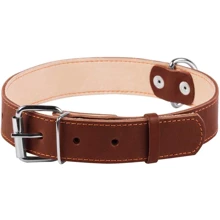 Ошейник Collar для собак двойной 3.5x48-63 см коричневый: Производитель Collar