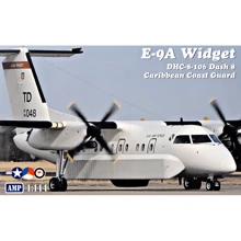 Модель AMP Самолет наблюдения E-9A Widget/DHC-8-106 Dash 8 (AMP144003): Производитель AMP