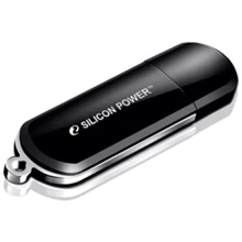 USB-флешка Silicon Power 16GB LuxMini 322 Black (SP016GBUF2322V1K): Стандарт USB USB 2.0