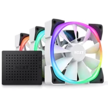 Кулер NZXT Aer RGB 2 120mm Triple Starter White (HF-2812C-TW): Рівень шуму, dB 33