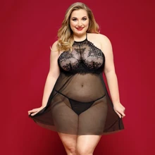 Сексуальный пеньюар со стрингами JSY P91157 Plus Size: Для кого Для женщин
