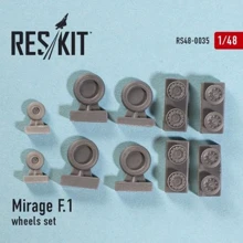 Смоляні колеса RESKIT для літака Mirage F.1 RS48-0035: Виробник RESKIT