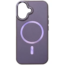 Чохол для iPhone Epik SnapCase with MagSafe Dark Purple for iPhone 16: Колір фиолетовый