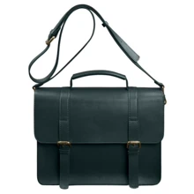Сумка-сетчел BlankNote Porte зелена (BN-BAG-58-malachite): Стать Унисекс