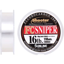 Флюорокарбон Sunline Shooter FC Sniper 100m 0.350mm 8kg (1658.07.39): Тип Леска
