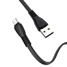 Кабель Hoco USB Cable to MicroUSB X40 2.4A 1m Black: Тип USB Cable - microUSB