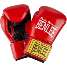 Перчатки боксерские Benlee FIGHTER 10oz /Кожа /красно-черные: undefined undefined