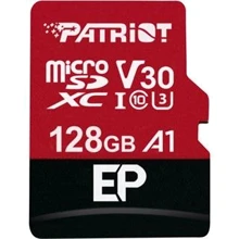 Карта памяти Patriot 128GB microSDXC Class 10 UHS-I U3 EP A1 (PEF128GEP31MCX): Тип карты MicroSDXC