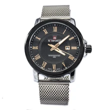 Наручные часы NaviForce SBRG-NF9052 Black-Yellow: Стиль Классический