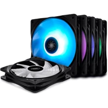 Кулер Deepcool RF 120M (DP-FRGB-RF120-5C-M): Уровень шума, dB 17,8-27