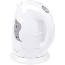 Электрочайник Adler AD 08 white: Мощность, Вт 850