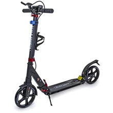 Двухколесный самокат Scale Sports SS-10. Black (ручной тормоз, Led-фонарик) 399829199: Количество колес 2