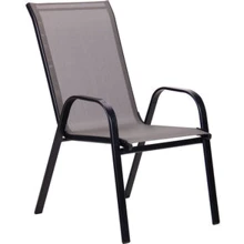 Стілець AMF Puerto чорний, темно-сірий (521805) (Садові стільці)(78743064) Stylus Approved: Виробник AMF