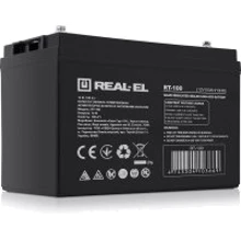 REAL-EL RT-100, 12V-100Ah (RT-100): Тип Аккумулятор