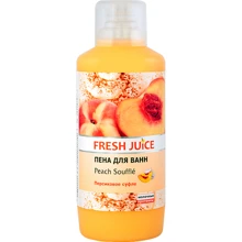 Fresh Juice Peach Souffle Пена для ванн персиковое суфле 1l: Назначение Расслабление