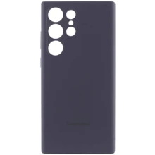 Чохол для телефона Lakshmi Premium Silicone Case з Logo Full Camera Dark Gray для Samsung S928 Galaxy S24 Ultra: Сумісність Samsung S928 Galaxy S24 Ultra