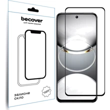 BeCover Tempered Glass Black for Tecno Spark 30 (KL6) (712500): undefined undefined