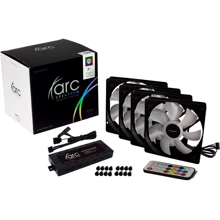 Кулер Tecware ARC Spectrum F1 Starter Kit (TW-ARC-F1-SK4): Уровень шума, dB 21