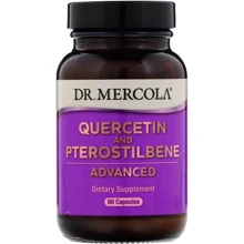 Dr. Mercola Quercetin and Pterostilbene 250 mg / 25 mg Кверцетин і птеростільбен 60 капсул: Вид неферментний