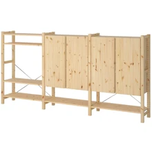 Стеллаж 3 секции ІКЕА IVAR 259х30х124 см (294.039.49): undefined undefined