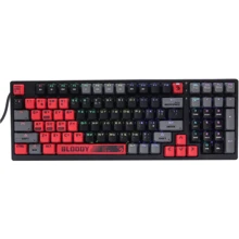 Клавиатура Bloody S98Bloody Red: Подключение проводное