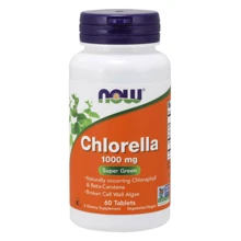 NOW Foods Chlorella 1000 mg, 60 Tablets: Форма выпуска Таблетки