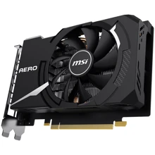 Відеокарта MSI GeForce GTX1650 SUPER 4096Mb AERO ITX OC (GTX 1650 SUPER AERO ITX OC): Обсяг пам'яті, Гб 4