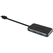 Адаптер Transcend 4xUSB 3.0 Black (TS-HUB2K): Цвет черный