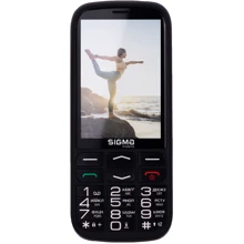 Мобильный телефон Sigma mobile Comfort 50 Optima Black (UA UCRF): Дисплей 3.5 TFT (320х480)