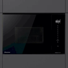 Встраиваемая микроволновая печь Hisense BIM325GI63DBG: Цвет черный
