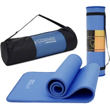 Коврик для фитнеса Cornix NBR 183 x 61 x 1 cм для йоги и фитнеса XR-0096 Blue/Blue: Производитель Cornix