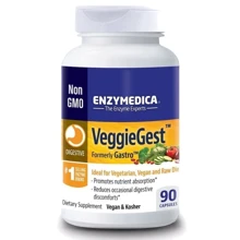 Enzymedica VeggieGest Пищеварительные ферменты 90 капсул: Тип Пищеварительные ферменты