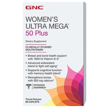 GNC Women's Ultra Mega 50 Plus 60 caps: Пол Женский