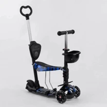 Самокат Best Scooter черный (18496): Количество колес 3