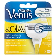 Gillette Venus & Olay Сменные кассеты для бритья 2 шт.: Вид Сменные кассеты