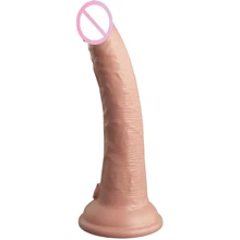 Фаллоимитатор Pipedream King Cock Elite 7" Vibrating Silicone Dual Density Cock Light (PD577721): Назначение Вагинальные