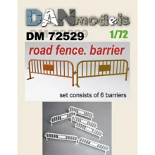 Набор DAN models Дорожное ограждение, барьер 6 шт. (DAN72529): Производитель DAN models