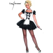 Костюм Служанки Leg Avenue, M/L (черный): Для кого Для женщин