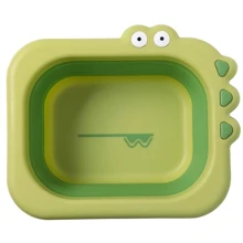 Тазик складной Babyhood Крокодил, зеленый (BH-747ВG): Производитель Babyhood