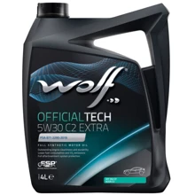 Моторное масло WOLF OFFICIALTECH 5W30 C2 EXTRA 4Lx4: Тип Синтетическое