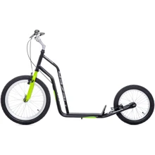 Самокат Yedoo MEZEQ V-Brake 14+ (black-green): Количество колес 2