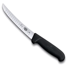 Кухонний ніж Victorinox Fibrox Boning 15см з черн. ручкою (5.6523.15): Лезо нержавіюча сталь