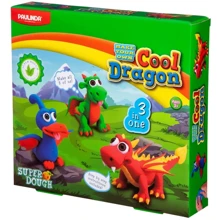 Масса для лепки Paulinda Super Dough Cool Dragon Драконы 3 в 1 (PL-081554): Производитель PAULINDA