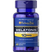 Puritan's Pride Melatonin 10 mg 60 Caps: Форма выпуска Капсулы