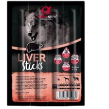 Лакомство для собак Alpha Spirit Sticks Liver со свиной печенью палочки 16 шт. 160 г (as5106415): Производитель Alpha Spirit