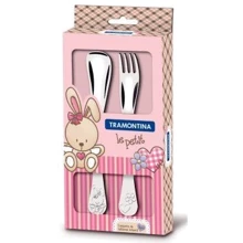 TRAMONTINA BABY Le Petit pink /X2 пр.: Наименование Детский набор столовых приборов