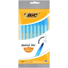 Ручки шариковые BIC Round 8шт синяя (3086123399297): Тип Шариковые
